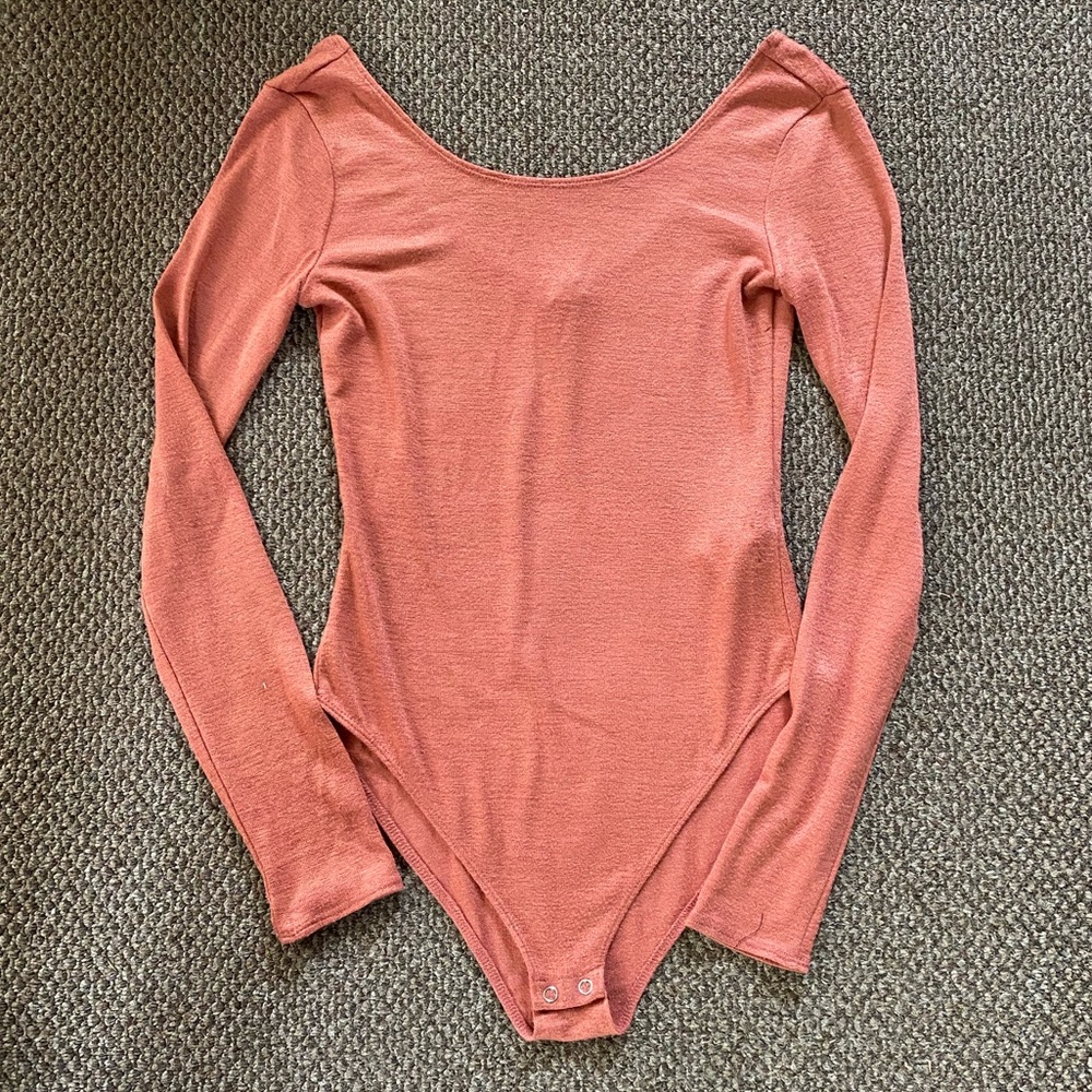 Forever 21 Long Sleeve Bodysuit
